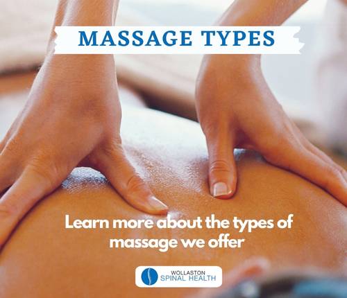 types of massage available
