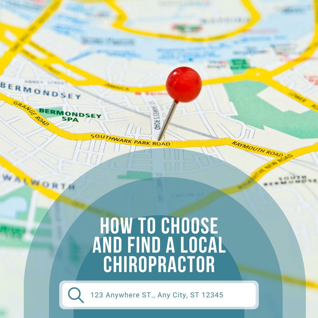 How to choose and find a Local Chiropractor near me