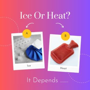 Ice or Heat packs for Low Back Pain? Which is best?