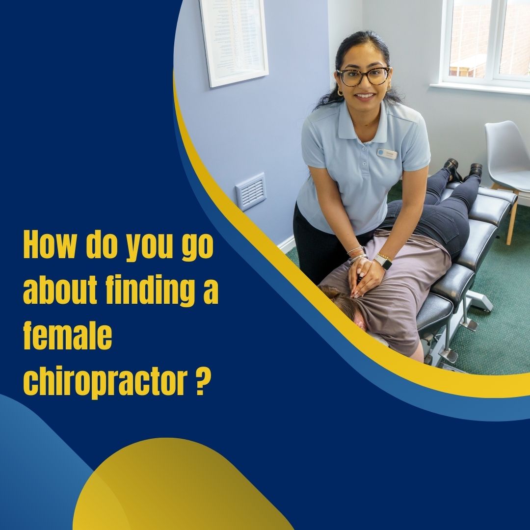 female chiropractor