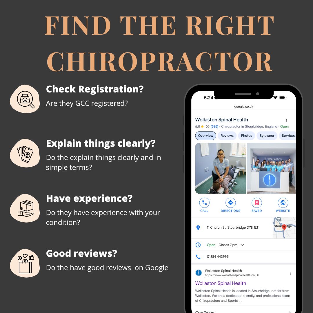 Find the right chiropractor